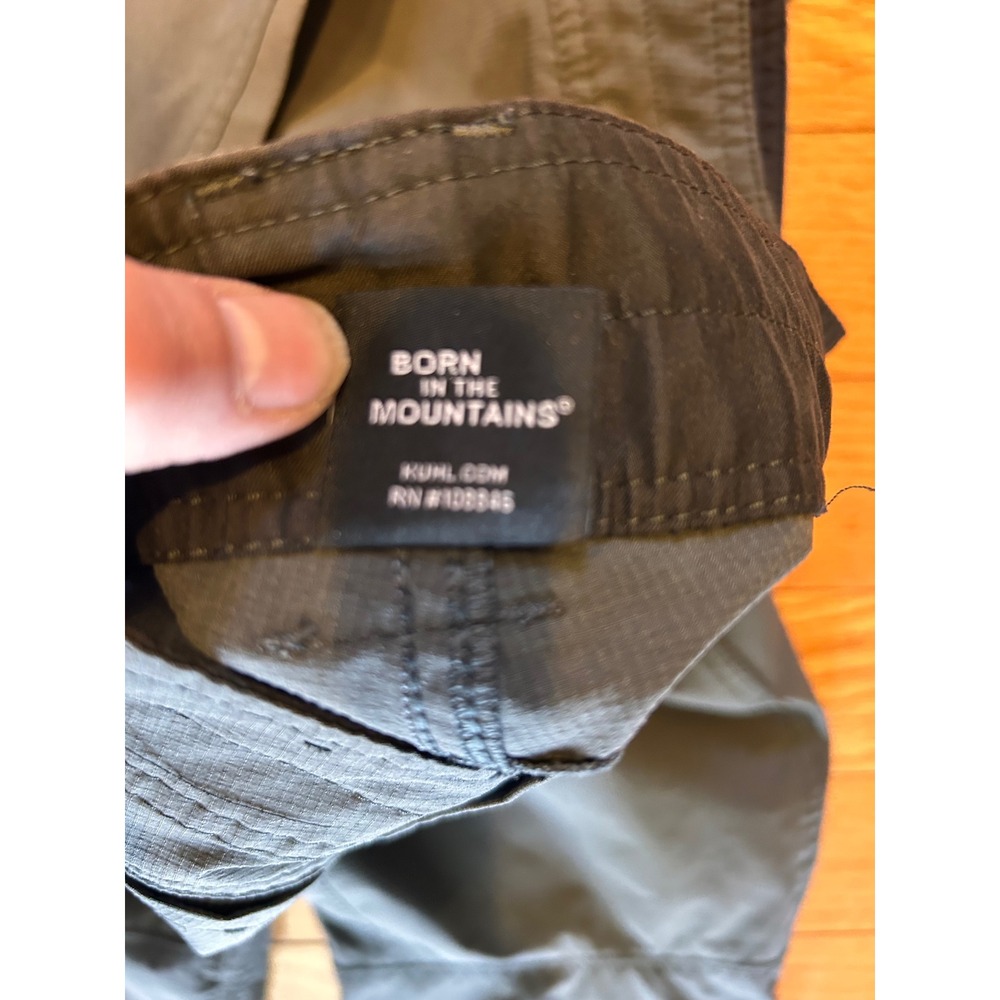 Kuhl Radikl Mens 32x32 Hiking Pants Carbon Grey Technical Outdoor Workwear 5166 - Picture 10 of 12